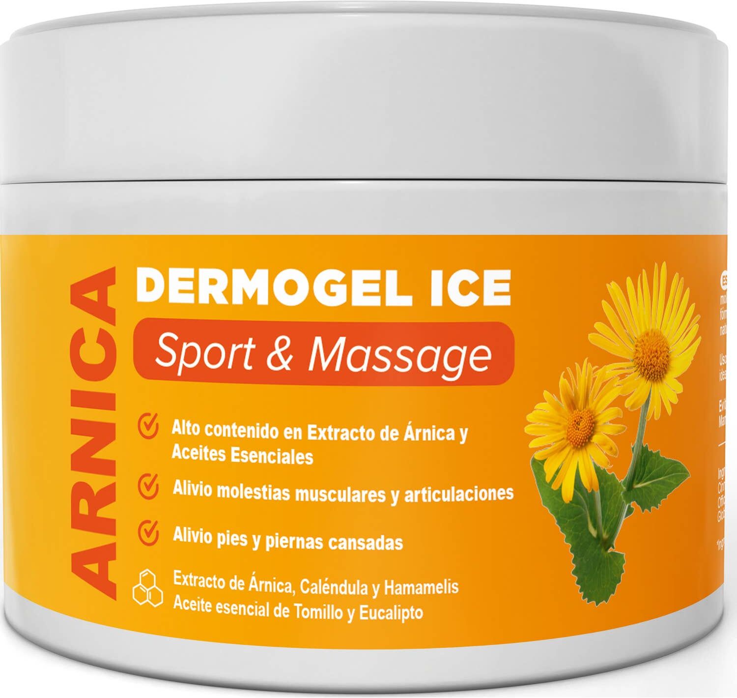 QKnatur DermoGel Ice Sport & Massage Árnica 500 ml