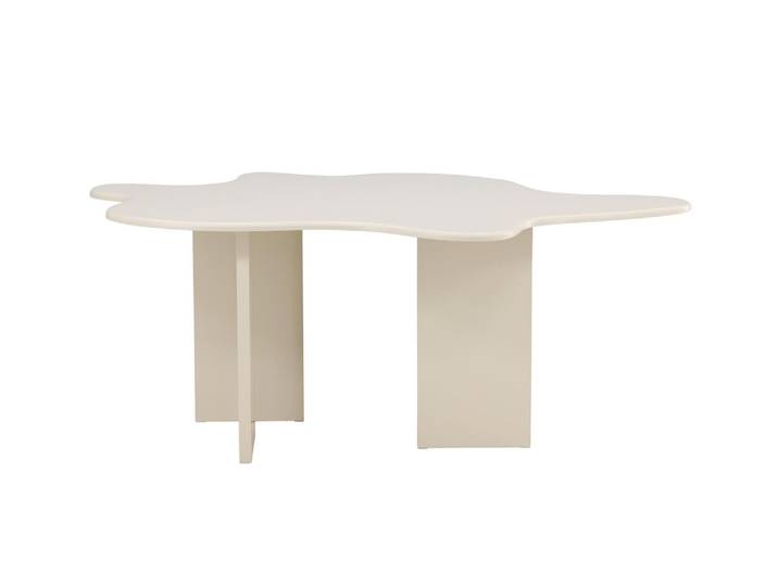 Flower Table De Salle À Manger 123x190 Cm Beige.