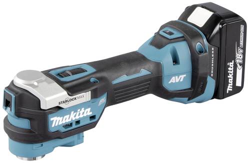 Makita DTM52T1JX2 DTM52T1JX2 Akku-Multifunktionswerkzeug bürstenlos, inkl. Koffer 18 V