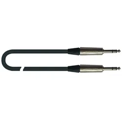 Quik Lok ITTOP/JS-3 Kabel: 6,3-mm-TRS-Stereo-Stecker / 6,3-mm-TRS-Stereo-Stecker, 3 m (3 m), Audiokabel