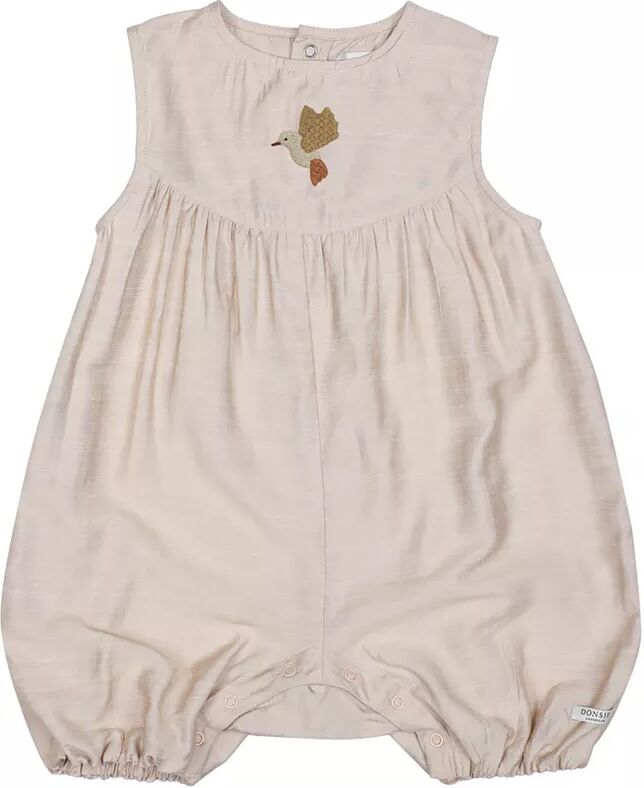 Donsje Amsterdam - Strampler, Ärmelloser Strampler, 3-6M, Beige