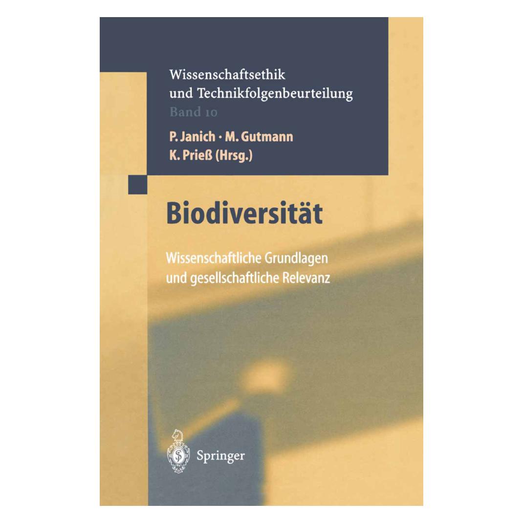 Springer Biodiversität (Deutsch, Softcover, F Wütscher, K Priess, M Gutmann, P Janich) (55525700)