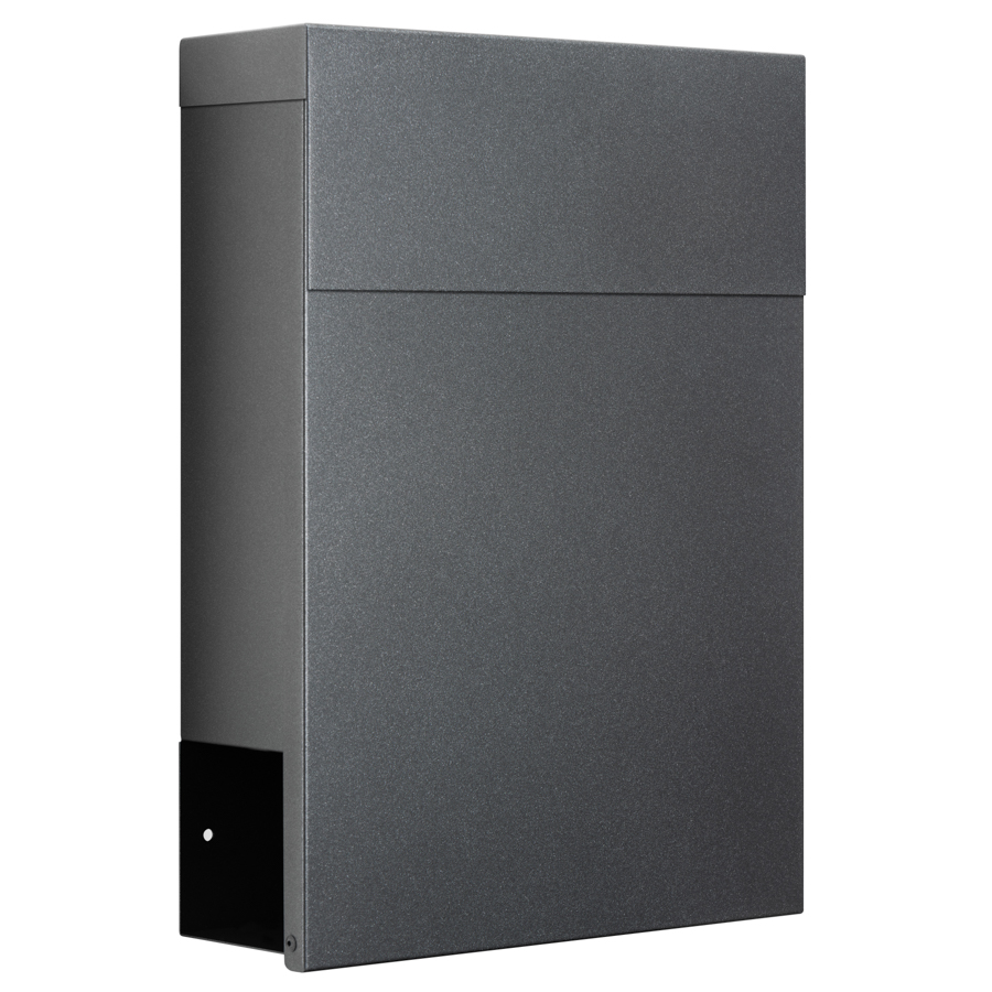 LCD Briefkasten mit Zeitungsfach 44x32cm Graphit 3030 4260277681609