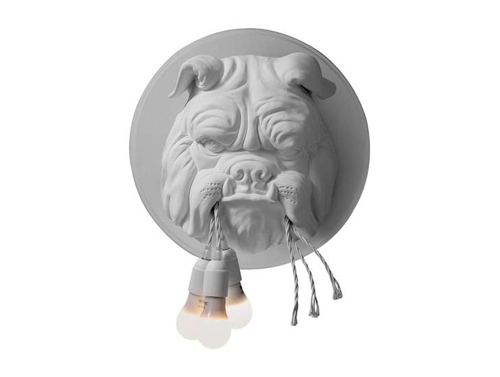 KARMAN lampe murale applique AMSTERDAM (Blanc Opaque - Céramique)