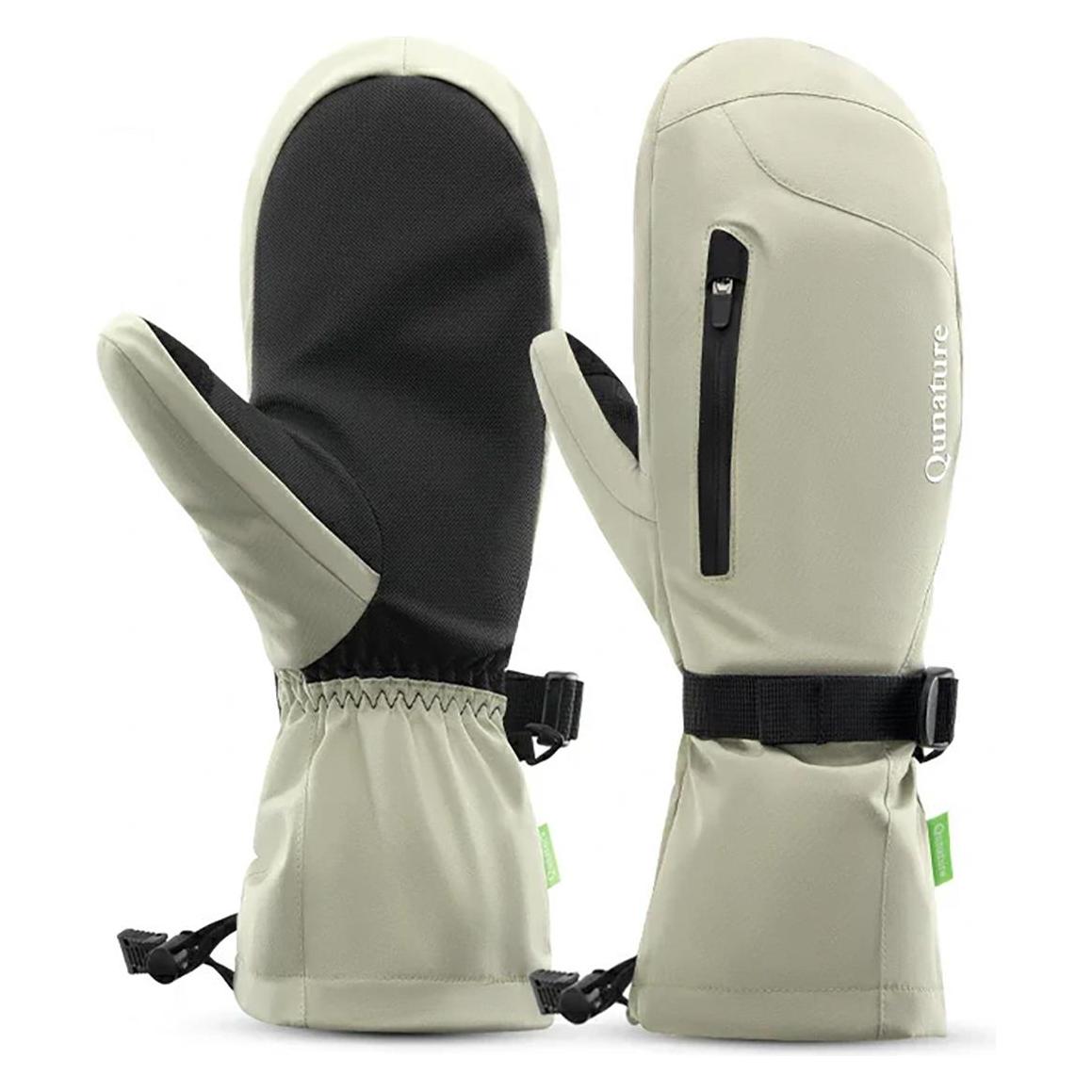 Dakine The others Qunature Qunature Full Length Ski Gloves Size L - Light Brown (L) (9792179596996)