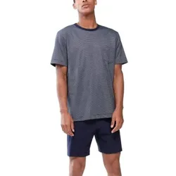 Mey Bennison Short Pyjamas Dunkelblau 52 Herren