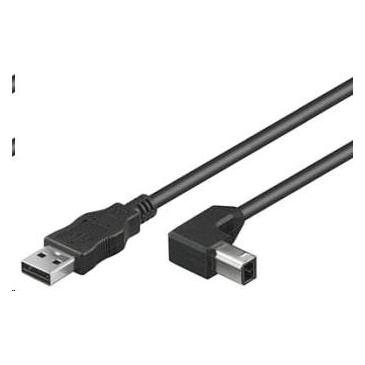 PremiumCord USB 2.0 A-B Verbindungskabel 3m (3 m, USB 2.0) (ku2ab3-90)