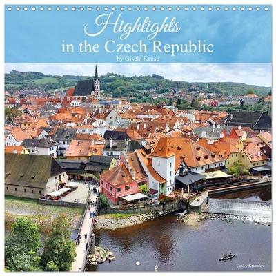 Highlights in the Czech Republic (Wall Calendar 2026 12 × 12 Inch) CALVENDO 12 Month Wall Calendar