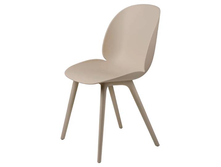 GUBI - Beetle Dining Stuhl Outdoor, beige