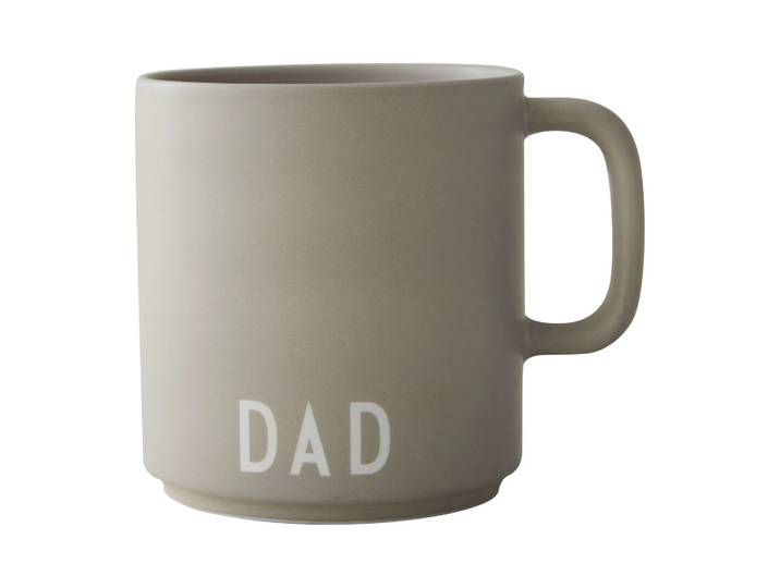 Design Letters Tasse Design Letters avec poignée 25 cl Cool grey