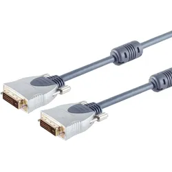 Home-Cinema DVI 24+1 Kabel, 2m, Ferrit