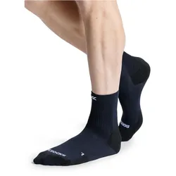 X-SOCKS Core Sport Light Ankle Sportsocken B124 - x black/x white 35-38