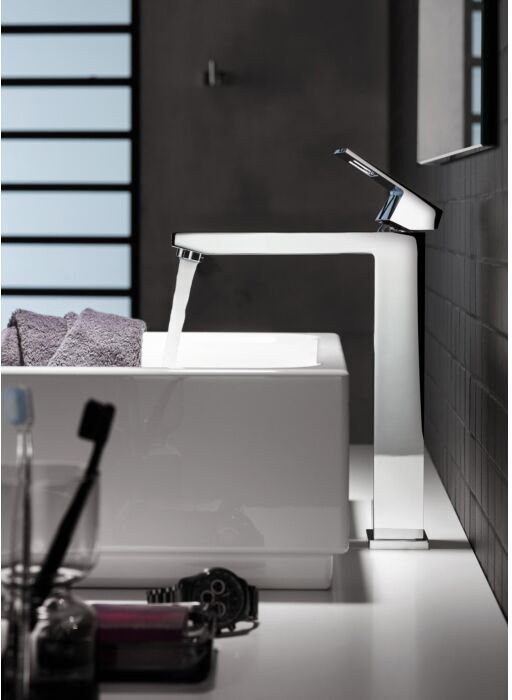 Grohe Eurocube Waschtischarmatur 23406000 für freistehende Waschschüsseln, chrom