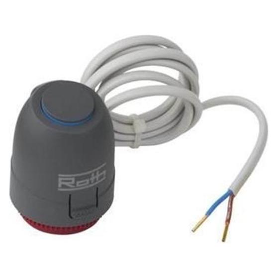 Roth Softline Thermomotor 230V NC, 1W, verwendet mit 466397 028 + 466397 038 (17466275433)