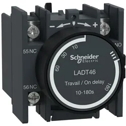 Schneider Electric LADT46 Zeitblock, anzugsverzögert, 1S+1Ö, 10,00-180,00s