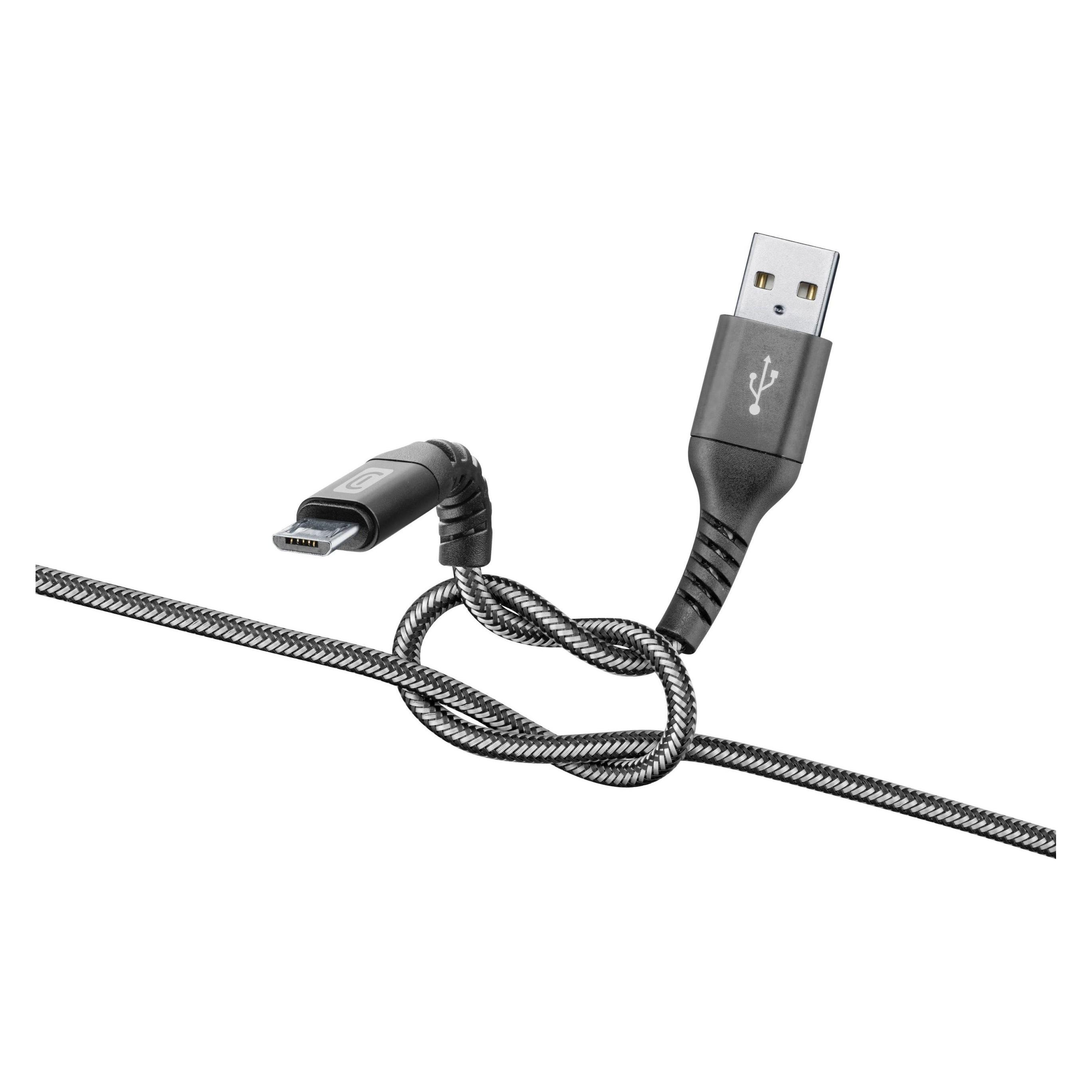 Cellularline Extreme Cable (1.20 m, USB 2.0) (TETRACABMUSB1MK)
