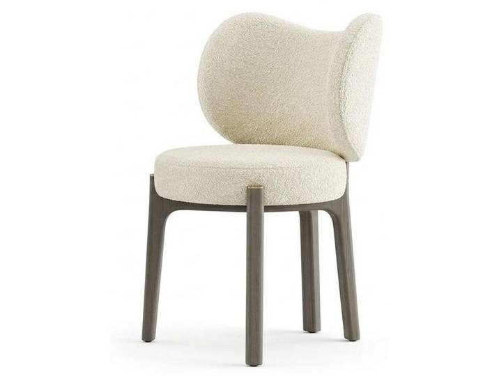 JVmoebel Esszimmerstuhl Stuhl Stil modern beige weich bequem praktisch Esszimmer (1-tlg., 1 St)