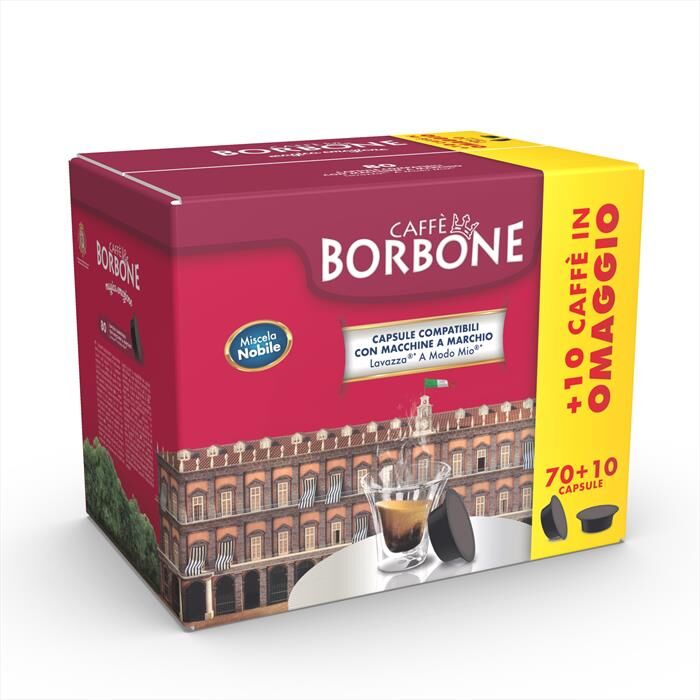 CAFFE BORBONE Don Carlo Blu Nobile A Modo Mio 80 Caps