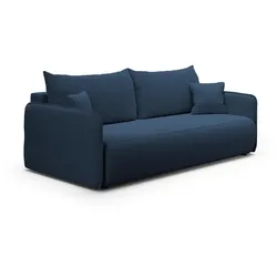 SOFA Claudio 3 Sitzplätze Dunkelblau