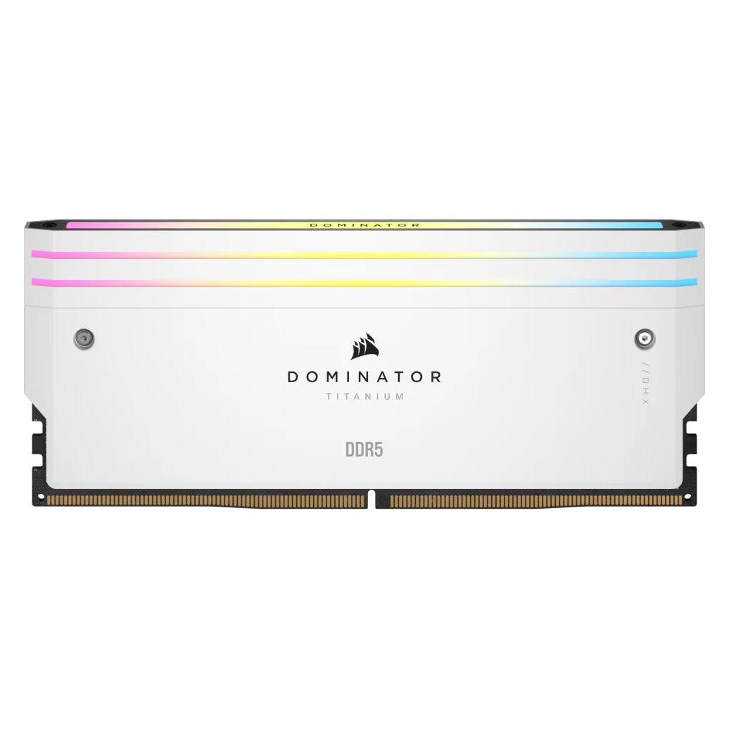 Corsair Dominator Titanium (2 x 24GB, 7200 MHz, DDR5-RAM, DIMM) (CMP48GX5M2X7200C36W)