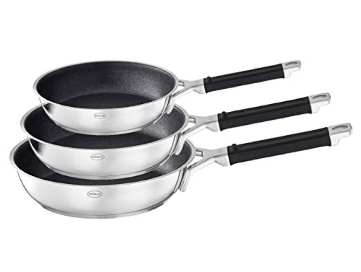 RÖSLE Silence® Pro Pfannen-Set 3tlg. 20, 24 & 28 cm