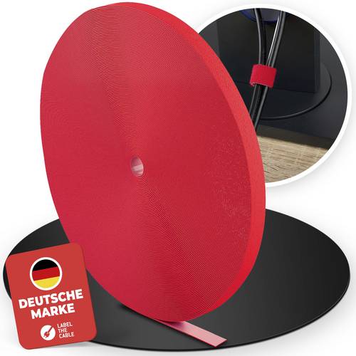 Label the Cable LTC ROLL STRAP PRO 1260 25m Rot