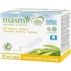 BIO TAMPONS Classic 100% Bio-Baumwolle MASMI 18 St