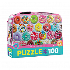 eurographics Puzzle - Delightful Donuts - Lunch Box - 100 Teile 301266