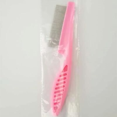 Uplift Essentials Precision Grooming & Fine Toothed Flea Comb pink 7.3 In