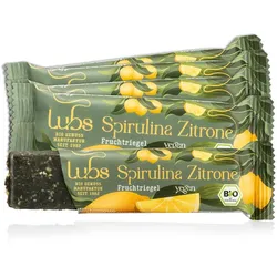 Bio-Fruchtriegel Spirulina-Zitrone 10er-Packung - 400 g
