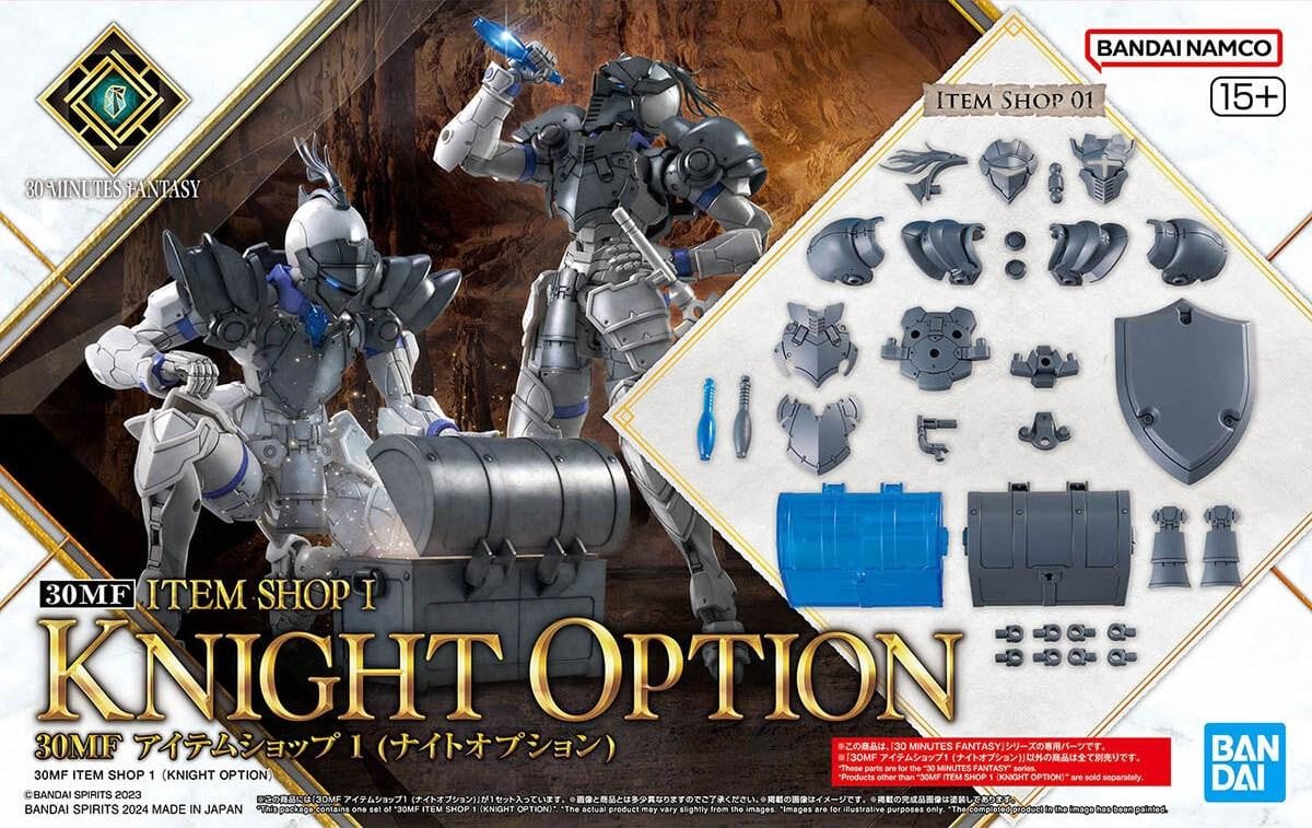 Bandai 30MF Item Shop 1 Knight Optie Set Accessoires