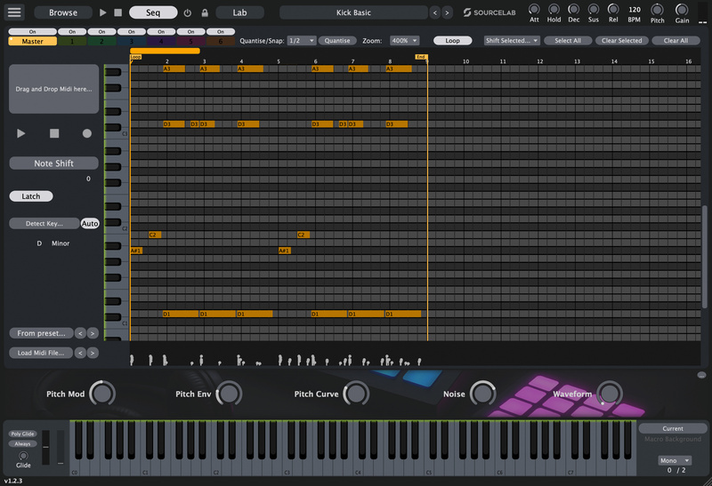 Initial Audio SourceLab