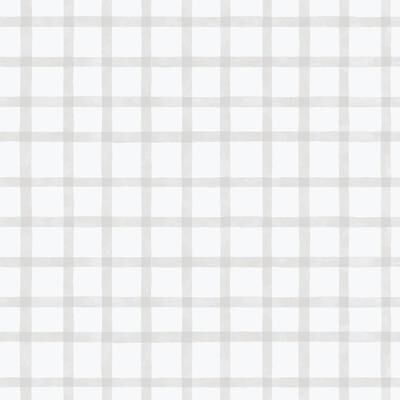 Galerie Wallcoverings Bambino Collection Watercolor Check Plaid Matte Finish Non-woven Wallpaper Roll
