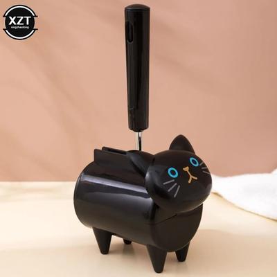 Uplift Essentials New Cute Cat Lint Remover Professional Pet Hair & Fabric Cleaning Roller black