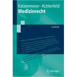 Medizinrecht, Fachbücher von Claudia Achterfeld, Christian Katzenmeier