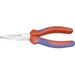 Langbeckzange KNIPEX Länge: 160mm (verchromt, lange flache Backen)