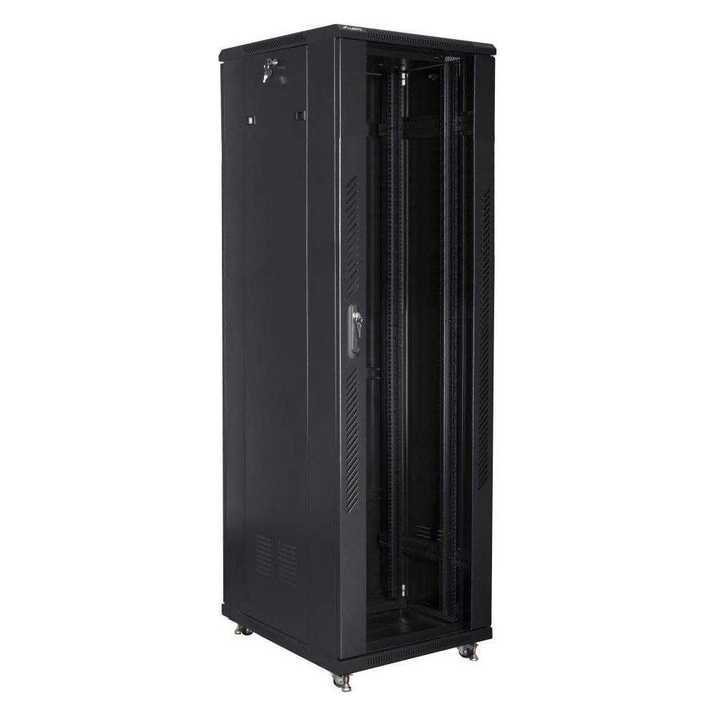Lanberg Szafa Stojąca 19" 42U (FF01-8842-12B) (42 HE, 19 Zoll Rack) (FF01-8842-12B)