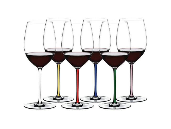 Dekomiro Weinglas Riedel Fatto a mano Cabernet/Merlot, 6-tlg., Kristallglas
