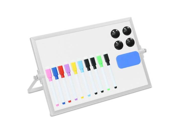 Relaxdays Tableau blanc de bureau