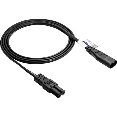 Akyga Strom Anschlusskabel 1.5m Schwarz