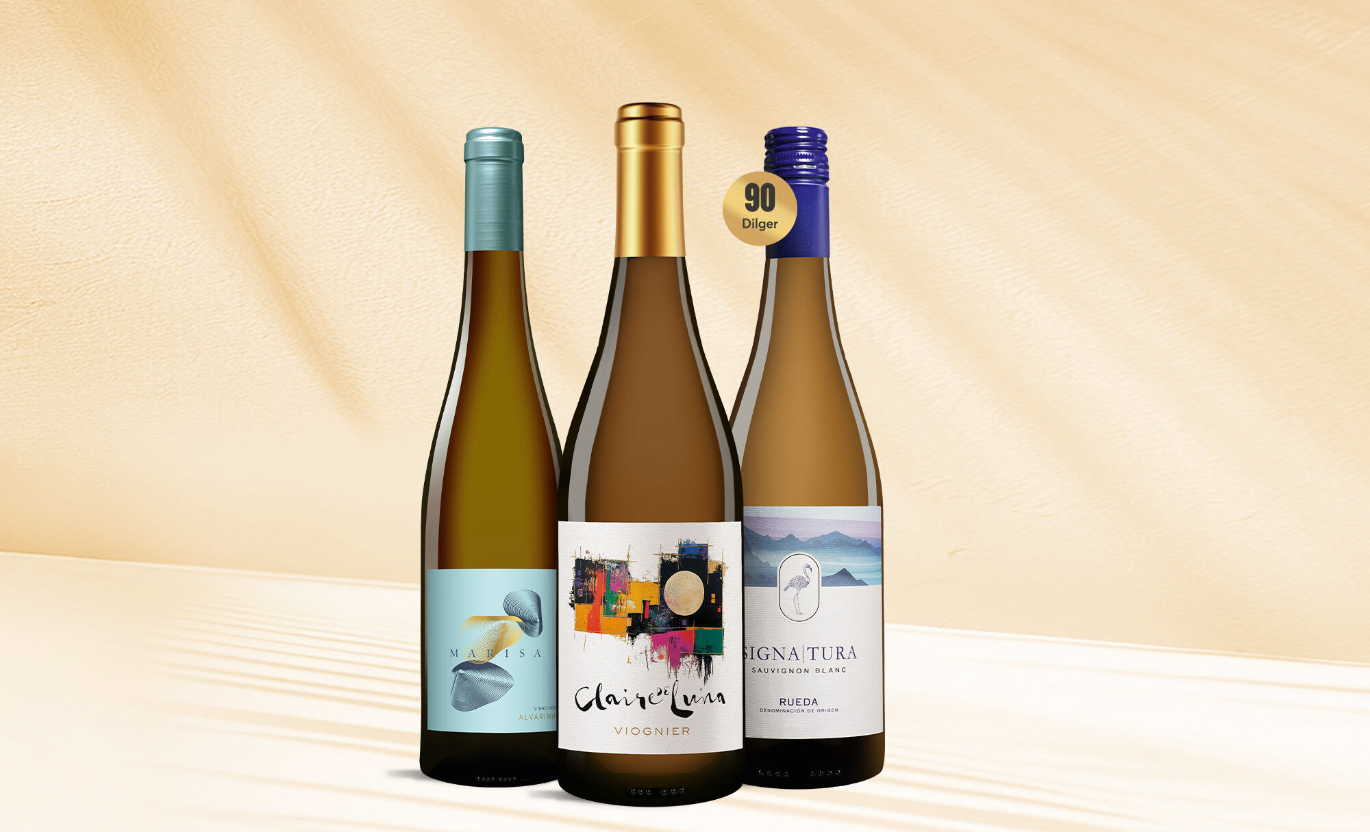 Dreiklang Weißwein-Paket Weinpaket  aus Spanien