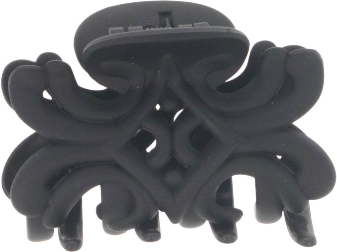 Solida Fermaglio per capelli nero opaco