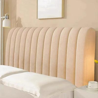 Uplift Treasures Luxury Velvet All Inclusive Headboard Cover khaki 62.99 27.56 9.84 In