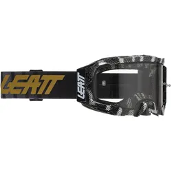 Leatt, Damen, Sportbrille, Goggle Velocity 5.5 zebra/grey (Zebra, Grau), Grau