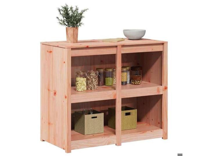(NEW 2026)Armoire de cuisine - CLOUD - Placard/BUFFET de cuisine Armoire de base Chêne brun 106x55x92 cm Pin massif 3631181
