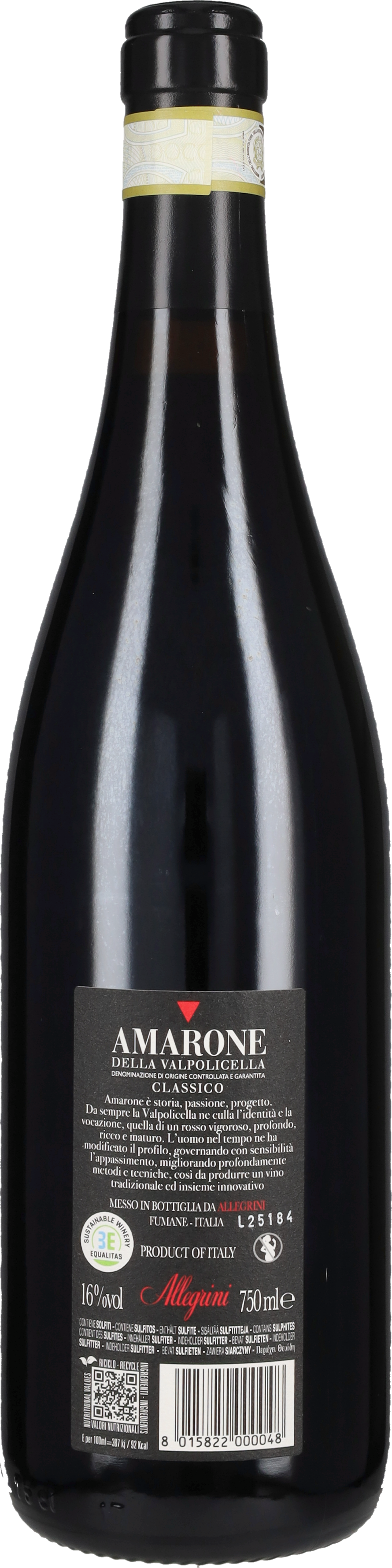 Amarone Classico Allegrini 2021