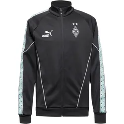 PUMA Borussia Mönchengladbach King Anthem Trainingsjacke Herren | Gr. S | schwarz - schwarz