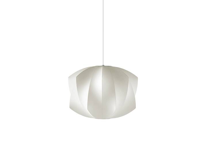 Nelson Propeller Bubble Pendellampe M, weiß - Herman Miller HAY - Esszimmer - Kunststoff