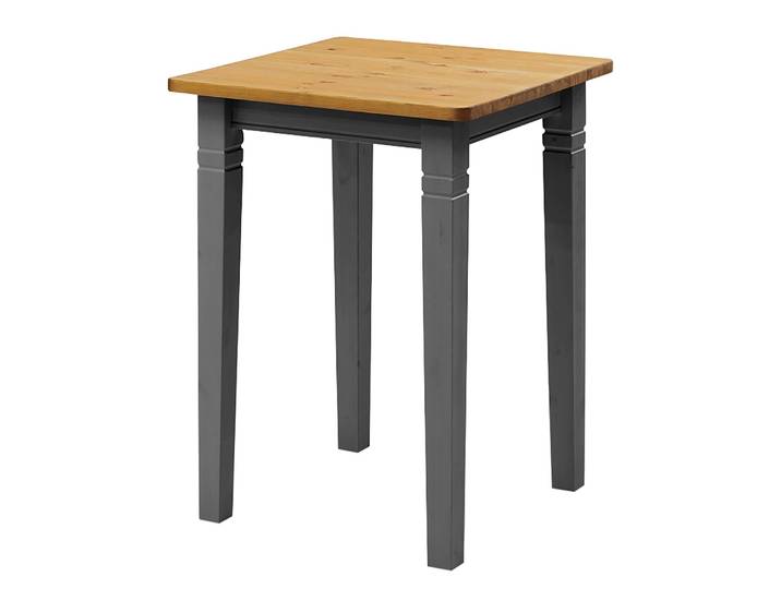 Table haute 78cm Gris/Epicéa gris/Epicéa lessivé