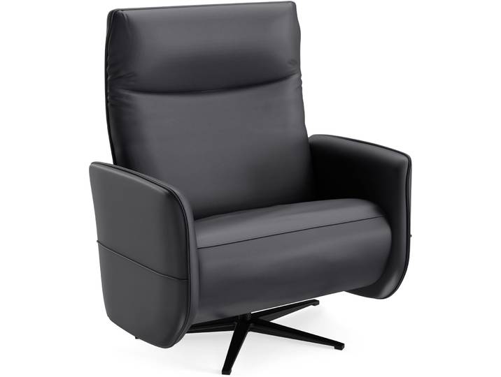Eleganter Relaxsessel Lidja Leder Ozean B 104 cm T 170 cm H 112 cm - Möbel Konfigurator: Traummöbel individuell zusammenstellen - Relaxsessel